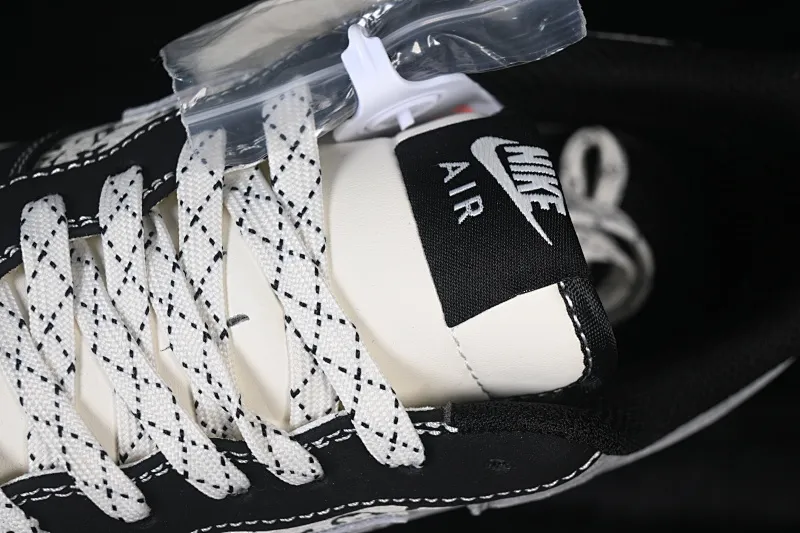 All categories Nk Air Force 1 Air Force series Nk Air Force 1 Low Air Force low-top Nike Air Force 1'07 Low black and white gray color Air Force 1 low-top casual sneakers KG6699-F28